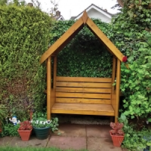 Wickes Blossom Canopy Garden Arbour - 1230 x 650 mm