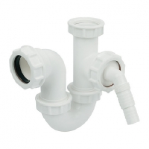 Wickes  FloPlast TW472 Single Bowl Sink Kit - 40mm