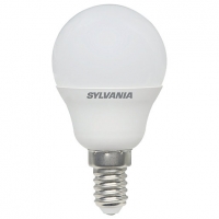 Wickes  Sylvania LED Non Dimmable Frosted Mini Globe E14 Light Bulb 