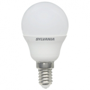 Wickes  Sylvania LED Non Dimmable Frosted Mini Globe E14 Light Bulb 