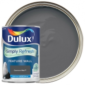 Dulux Simply Refresh One Coat Feature Wall Paint - Cannon Ba £20.00