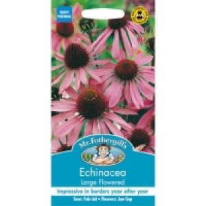 Well Drained. Mr. Fothergills Echinacea Large Flowered Seed