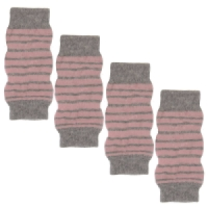 Perfect Paws Dog Leg Warmers - Pink Stripe