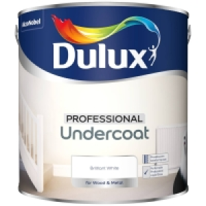 Dulux Professional Undercoat Wood & Metal Paint 2.5L - Brill