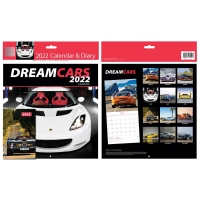 BMStores  Calendar & Diary 2022 - Dream Cars