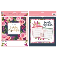 BMStores  Family Organiser Diary 2022 - Floral