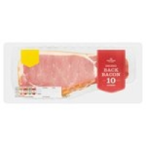 Morrisons Smoked Back Bacon Rashers 10 Pack £1.69