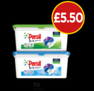 Persil Capsules Bio, Non Bio £5.50
