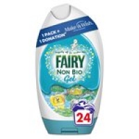 Morrisons  Fairy Non Bio Washing Liquid Gel for Sensitive Skin 24 Washe