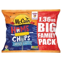Iceland  McCain Home Chips Crinkle Cut 1.36kg