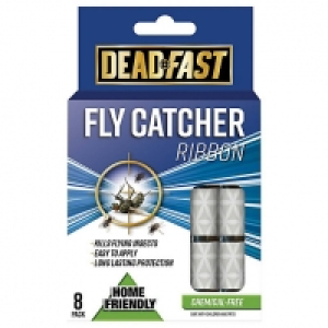 Deadfast Ribbon Fly Catcher - Pack of 8 £3.20