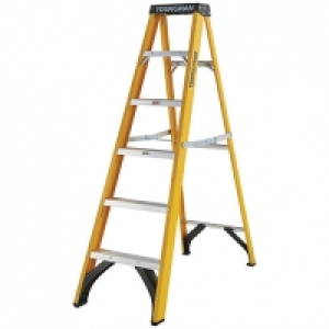 Wickes  Youngman S400 6 Tread Fibreglass Stepladder