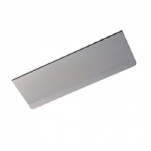 Wickes  Wickes Letter Plate Tidy - Chrome 300 x 98mm