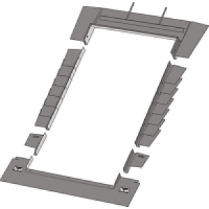 Keylite Roof Window Deep Tile Flashing - 940 x 1600mm