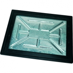 Wickes  Clark-drain 5 Ton Internal Manhole Cover & Frame - 450 X 600