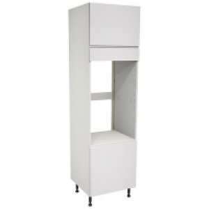 Camden White Double Oven Tower Unit - 600mm