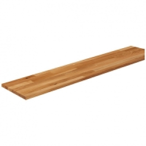 Natural Oak Shelf 1800x300x27mm £54.00