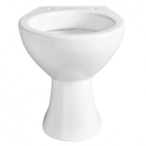 Wickes  Wickes Ceramic Low Level Toilet Pan