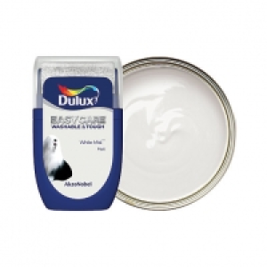 Dulux Easycare Washable & Tough Paint - White Mist Tester Po