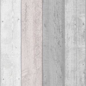 Wickes  Arthouse Painted Wood Pink/Grey Wallpaper 10.05m x 53cm