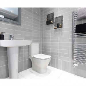 Wickes Soho Light Grey Ceramic Wall Tile - 300 x 100mm £25.49