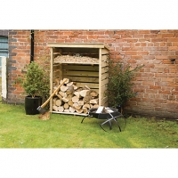 Wickes  Rowlinson 4 x 2ft Small Pressure Treated Timber Log Store