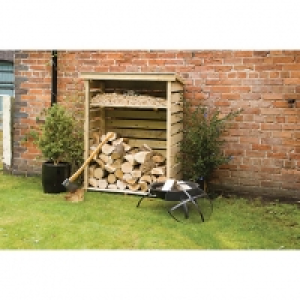 Rowlinson 4 x 2ft Small Pressure Treated Timber Log Store £176.00