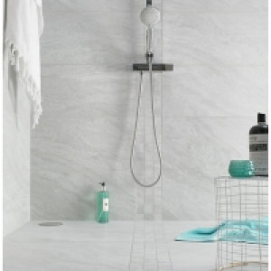 Dillingham Light Grey Grip Glazed Porcelain Wall or Flooring