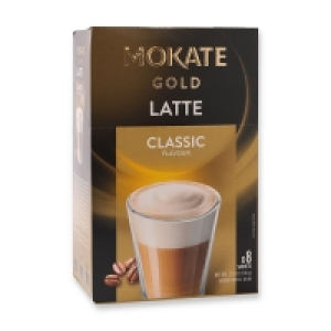 Poundstretcher  MOKATE GOLD LATTE CLASSIC 8 SACHETS