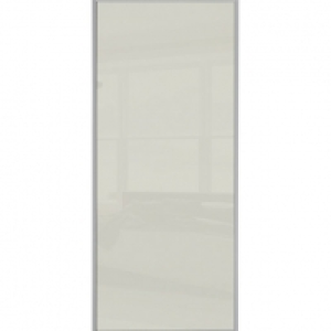 Spacepro Sliding Wardrobe Door Silver Framed Single Panel Ar £120.00