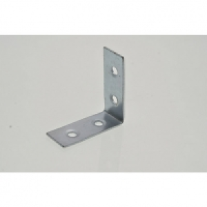 Wickes  Wickes 38mm Zinc Plated Angle Bracket Pack 4