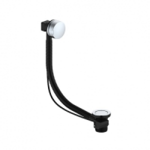Wickes Bath Pop Up Waste & Overflow - Chrome