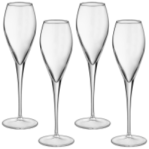 BMStores  Luxury Champagne Flutes 4pk