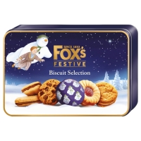 BMStores  Foxs Festive Snowman Selection Tin 350g