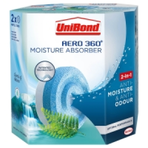 UniBond Aero 360 Moisture Absorber Refills 2pk - Waterfall F