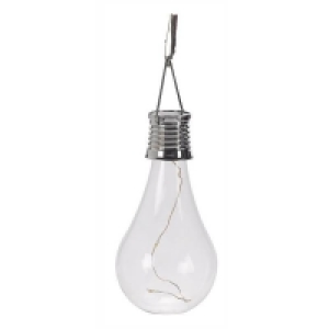 Solar Lightbulb Outdoor Light £3.95