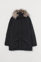 HM  Padded parka with a hood