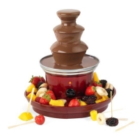 RobertDyas  Giles and Posner EK3428G Chocolate Fountain with Fruit Tray 