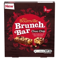 Iceland  Cadbury Bournville Brunch Bar Choc Chip 5 Pack 160g
