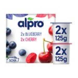 Alpro Blueberry & Cherry Yoghurt Alternative  £1.50