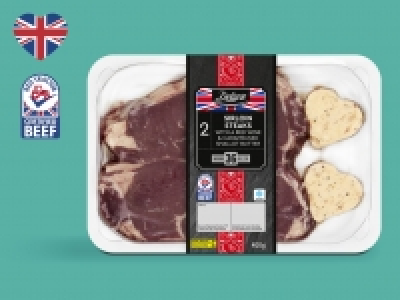 Lidl  Deluxe 2 British Beef 36-Day Matured Sirloin Steaks