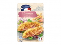 Lidl  Duc De Coeur 2 Croissants with Ham