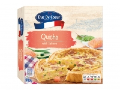 Duc De Coeur Salmon Quiche £2.29
