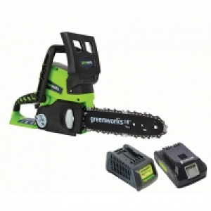 Greenworks Electric Chainsaw with 2Ah Battery & Charger &pound;159.00