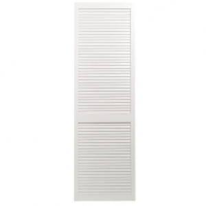 Wickes  Wickes White Closed Internal Louvre Door - 1981mm x 610mm