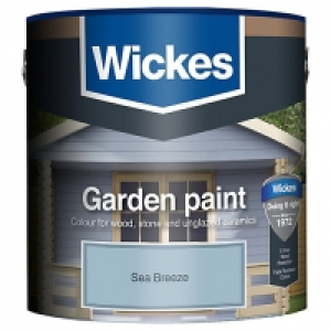 Wickes Garden Colour Matt Wood Treatment Sea Breeze 2.5L £14.00