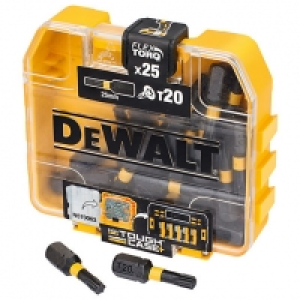 Wickes  DEWALT DT70557T-QZ Torsion Tic Tac Box T20 - 25mm Box of 25