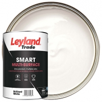 Wickes  Leyland Trade Smart Multi-Surface Brilliant White 5L