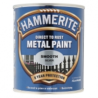 Wickes  Hammerite Metal Smooth Paint - Silver - 750ml