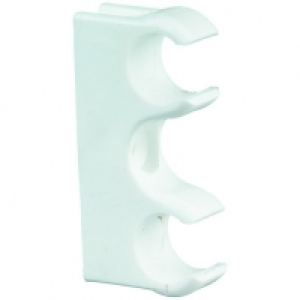 Primaflow Parallel Double Pipe Clips - 15mm £1.20